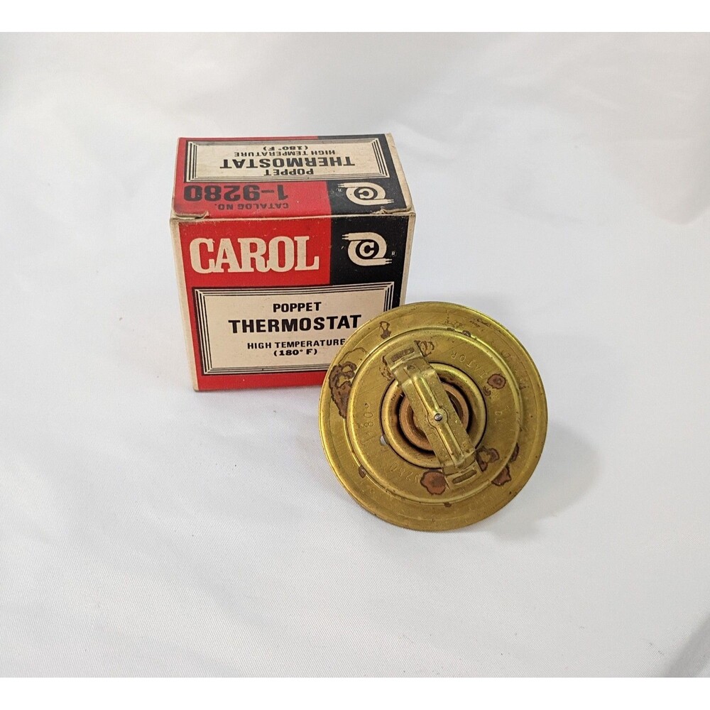 Carol Poppet Thermostat 19280 NOS